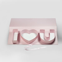 Thanksgiving Muttertag Hochzeit Täglicher Blumenstrauß Kreativer Buchstaben-Blumenstrauß Geschenkbox