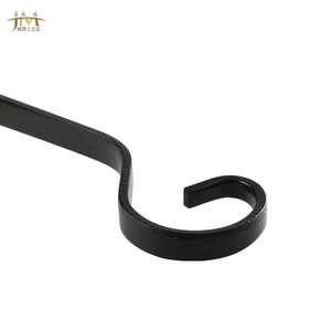 Jingmao Wrought Iron <b>Wall</b> <b>Hook</b> 7.3 Inch Rustic Style For Lanterns Flower Pots Decorative Hanging Bracket - Product Image 2