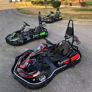 Karting électrique pour adultes en salle, moteur brushless à quatre roues, <span class=keywords><strong>batterie</strong></span> lithium 700W, charge maximale 200kg, vitesse 30km/h, kart de drift - Product Image 3