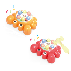 QS chaud en plastique dessin animé Animal Whack a Mole Fidget jouet pour enfants soulagement du Stress battre jeu de souris - Product Image 1