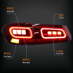 Luces Traseras LED para Mercedes-Benz GLC W253 2015-2019 |   Conjunto de Luz de Freno Nueva y Transparente |   Actualización de Estilo OE - Product Image 3