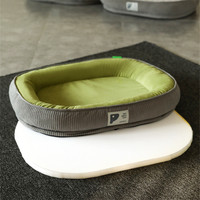Cama para Mascotas Cuatro Estaciones, Almohadilla Suave para Dormir, Sofá Cama para Perros, Cama Cálida para Mascotas, Apta para Perros Pequeños, Medianos y Grandes