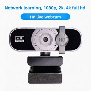 Cámara web 4K Ultra HD CMOS con 8 megapíxeles, PDAF, enfoque automático rápido, 30 fps, USB y micrófonos para cursos en línea, estudio y reuniones. - Product Image 4