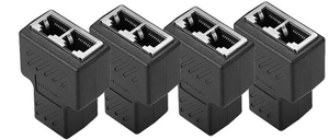 Répartiteur RJ45 1 vers 2 Femelle Câble <span class=keywords><strong>Ethernet</strong></span> LAN Adaptateur de <span class=keywords><strong>prise</strong></span> RJ45 pour Cat5 Cat5e Cat6 Cat6a Cat7 - Product Image 2