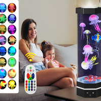Lampe de table 3D colorée cylindrique avec changement de couleur, LED muet, pour chambre à coucher créative, veilleuse d'ambiance USB