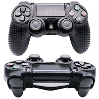 Vente en gros de housse de protection en silicone anti-dérapant pour accessoires de manette PS4
