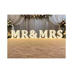 Letras Luminosas LED de 4 Pies, Números Grandes, Letras Gigantes Iluminadas, Letras LED de Marquesina de 4 Pies, Decoración para Bodas, Eventos, Cumpleaños, Suministros para Fiestas - Product Image 5