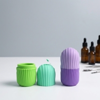 Moule à glace en silicone personnalisé avec logo pour le visage, rouleau de massage pour le refroidissement et le soin du visage, du cou et des yeux, réutilisable