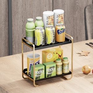 Étagère de rangement métallique autoportante multifonctionnelle pour salle de bain, organiseur de produits de toilette, parfums et cosmétiques - Product Image 4