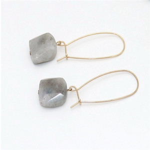 UN 2020 brillant de haute qualité boucles d'oreilles en pierre simple boucles d'oreilles pour femme - Product Image 6