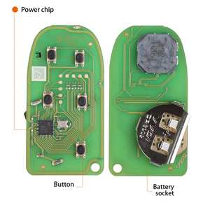 Clé Intelligente <span class=keywords><strong>XHORSE</strong></span> XSJP01EN Xm38 Très Vendue pour Voiture, Télécommande Auto à 5 Boutons, Type 8A, 4D Ajouté pour TOY.T - Product Image 3