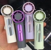 Ventilateur portable X98 haute vitesse en plastique, recharge USB, longue autonomie, turbo puissant, pour extérieur