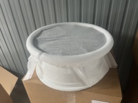 Llantas de Aleación Forjadas Ligeras de 19 y 20 Pulgadas, Borde Blanco, Radios Negros, 5x120 5x130, Llantas Cóncavas para Camionetas, SUV, 4x4, Todoterreno
