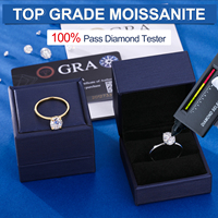 Bagues de fiançailles ovales en moissanite, plaquées or 18 carats, argent sterling 925, diamant solitaire créé en laboratoire, bague de promesse pour elle, femme