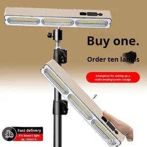 Tuomeili LED khẩn cấp có thể sạc lại Ánh Sáng-Độ sáng cao ip33 đánh giá 1200mAh Dimmable cắm trại ngoài trời Sử dụng 3-5 giờ khẩn cấp - Product Image 4