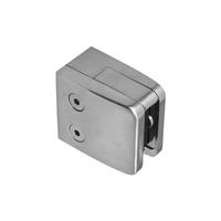 Coupe vent en verre plat, pinces pour escaliers en acier inoxydable ss2205