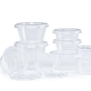 OZ 16 OZ 24 OZ 32 OZ Leakproof Plastic Food Container PP Soup Cup Storage Deli Containers With Lids