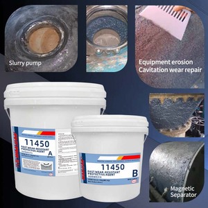 Masilla Epoxi Resistente al Desgaste 11450 con Pequeñas Partículas <span class=keywords><strong>de</strong></span> Cerámica, Compuesto <span class=keywords><strong>de</strong></span> Reparación por Abrasión, Alta Adhesión para Construcción - Product Image 2