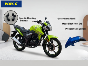 Guardabarros Delantero para Motocicleta WAY-C, Piezas de Repuesto para HAOJUE KA125/KA150 53111H2C000HA96 - Product Image 6