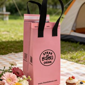 Sac isotherme personnalisé en non-tissé pour pique-nique, plage, camping, extérieur, conservation des aliments frais, vente en gros - Product Image 1