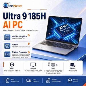 Portátil Empresarial CoreNest <span class=keywords><strong>de</strong></span> Alto Rendimiento <span class=keywords><strong>de</strong></span> 16 Pulgadas con IA, Intel Ultra 9 185H Max 5.1GHz, 32G RAM, Pantalla IPS 2.5K, WiFi 6 - Product Image 1