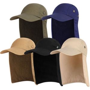 Uv Protection Hat With Neck Flap Outdoor Adventure Sun Quick Dry Breathable Baseball <b>Cap</b> for Fishing <b>Hiking</b> Gift - Product Image 2