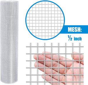 Gulungan jala kawat kandang lasan galvanis mendukung pagar kandang jaring unggas - Product Image 1