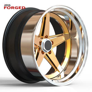 <span class=keywords><strong>ล้อ</strong></span>โครเมียมสีทองและสีเงิน ขนาด 20x9 20x11 <span class=keywords><strong>ล้อ</strong></span>ใหญ่ขอบลึกแบบดิสก์ฟอร์จ 3 ชิ้น สำหรับ<span class=keywords><strong>ล้อ</strong></span> <span class=keywords><strong>Rotiform</strong></span> - Product Image 2