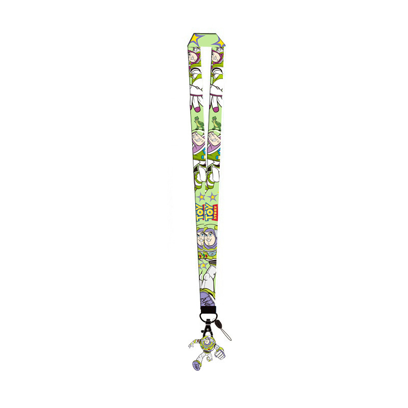 Custom Logo Cartoon Cute Toy Story Buzz Alien Woody Strawberry Bear Lanyards Anti-Lost Lanyards Phone Card Accessories Lanyards Image 3