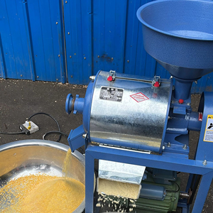 Broyeur à Maïs Automatique pour Usage Domestique, Petite Machine à Moudre les Grains avec Moteur, Sépare la Balles et la Graine pour <span class=keywords><strong>Moulin</strong></span> à <span class=keywords><strong>Farine</strong></span> - Product Image 4