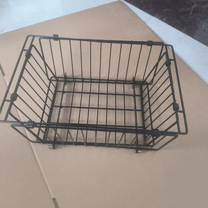 Panier pliable en fil métallique avec feuille de PVC, bacs de rangement pour garde-manger, congélateur, cuisine, placard, camping et organisation domestique - Product Image 6