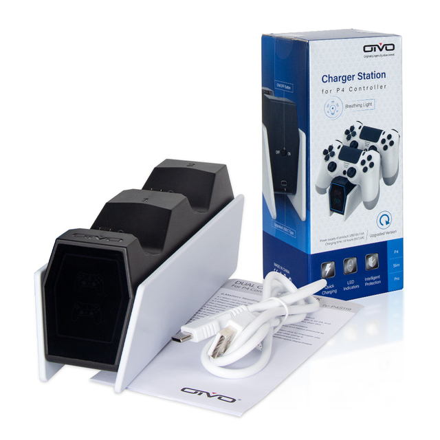 Controller Charger Charging Stand Holder Controller Charging Port for PlayStation4 Portable Charging Dock