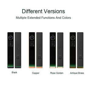 Liliwise Auto Ttlock Tuya Smart Electronic Door <b>Locks</b> 3D Face Recognition Doorbell Odm Smart <b>Lock</b> With Camera and Fingerprint - Product Image 3