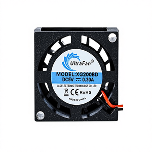 2008年製 ミニマイクロ 5V プラスチックDCブロワー 15mm羽根径 20000 RPM ターボ排気ファン アロマセラピーマシン ドローン プロジェクター用 - Product Image 1