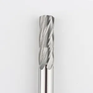 Factory Direct Custom Dlc Coated Carbide Straight Flutes Reamer For Aluminum