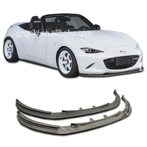 Convient à Mazda <span class=keywords><strong>MX5</strong></span> ND mise à niveau LEG SPORT fibre de carbone lèvre avant pelle <span class=keywords><strong>MX5</strong></span> ND kit carrosserie spoiler avant - Product Image 1