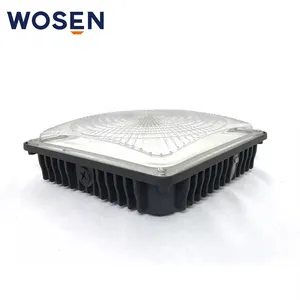 Exquisite design super bright energy saving waterproof 70w ip65 outdoor fixtures led canopy light for petrol gas station