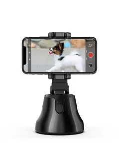 360 Rotatie Smart Ai Gimbal Persoonlijke Robot Cameraman Draagbare Alles-In-een Smart Selfie Stok 360 Draait Auto gezicht Telefoon Houder