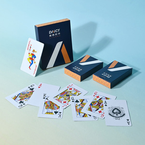Cartes à jouer personnalisées, coins arrondis, recyclables, pour jeux d'échecs et de cartes - Product Image 1