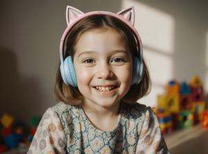 Groothandel Schattige Kat Oor Dynamische Jl Voor Over-Ear Koptelefoon Stereo Sport Reizen Gaming Headset Voor Meisjes Cadeau - Product Image 4