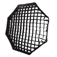 Réflecteur diffuseur octogonal en nid d'abeille TRIOPO S120 de 120 cm de diamètre pour flash de studio Speedlite