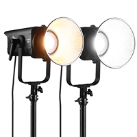 Set Pencahayaan Fotografi Profesional Indoor Miaotu MT300B MT-500B Suhu Warna Dapat Diatur 2700-6500K Kontrol Lampu Melalui Aplikasi