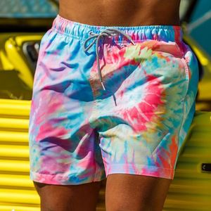 Pantalones Cortos de Moda para Hombre, Estampados, Tie Dye, Traje de Baño, Shorts de Playa, Fabricante, Logotipo Personalizado, Shorts de Surf para Hombre - Product Image 3