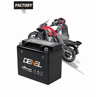 Batería de triciclo 6MF7DL baterías de plomo ácido batería DENEL klr 650 gasolina