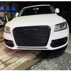 สำหรับ Audi Q5 ปี 2013-2017 กระจังหน้าทรงรังผึ้งแบบแข่ง กระจังหน้าทรง RS สำหรับกันชนหน้ารถยนต์ อะไหล่ตกแต่งกระจังหน้า - Product Image 6