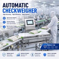 Machine de contrôle de poids automatique à convoyeur en acier inoxydable, support OEM pour la ligne de production de riz, assurance qualité