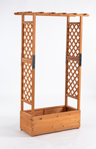 Soporte de madera para plantas de bonsái con enrejado trepador - Product Image 2