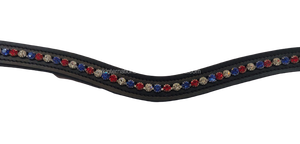 Banda de cuero cristal para cejas de alta calidad todos los tamaños color negro marrón al por mayor fabricante India - Product Image 2