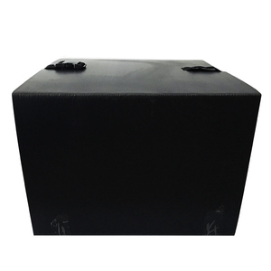 Motorcycle Top Box For Corrugated Plastic Pizza Box Black PP Materials Corflute Motorcycle Tail Boxes Correx Corrugated Plastic Food Pizza Delivery Top Box For Scooters