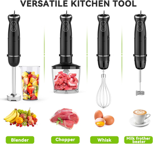 <span class=keywords><strong>Picadora</strong></span> de Alimentos Profesional PC-2011, Batidora de Inmersión Eléctrica <span class=keywords><strong>con</strong></span> Velocidad Variable para Uso en Hoteles, Incluye Batidora de Varilla - Product Image 4